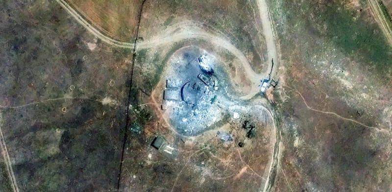 תמונת לוויין של המתקן בפיראנשאהר, איראן, לאחר שנפגע מתקיפות אוויריות ישראליות / צילום: ap, Maxar Technologies תמונת לוויין של המתקן בפיראנשאהר, איראן, לאחר שנפגע מתקיפות אוויריות ישראליות / צילום: ap, Maxar Technologies