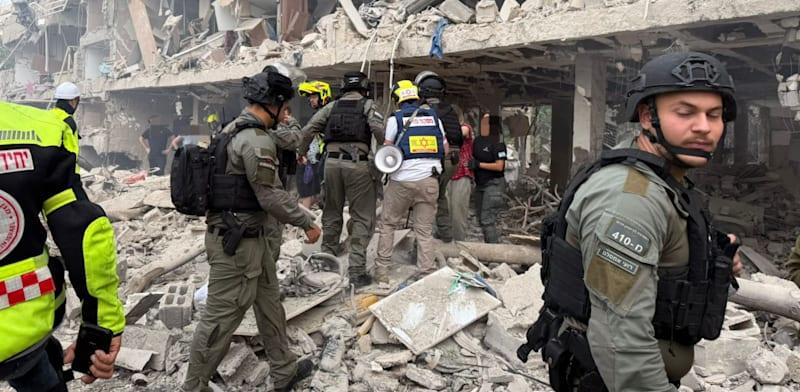 זירת נפילה במרכז הארץ / צילום: מד''א זירת נפילה במרכז הארץ / צילום: מד''א