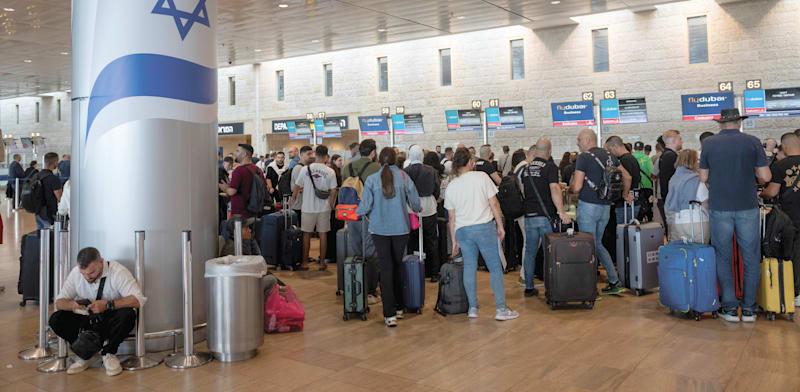 עומסים בנתב''ג / צילום: ap, Ohad Zwigenberg עומסים בנתב''ג / צילום: ap, Ohad Zwigenberg