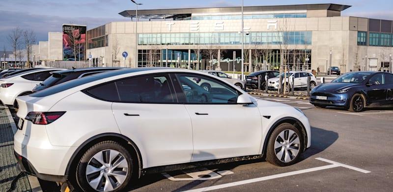 מפעל הייצור של טסלה ליד ברלין / צילום: ap, Ebrahim Noroozi מפעל הייצור של טסלה ליד ברלין / צילום: ap, Ebrahim Noroozi