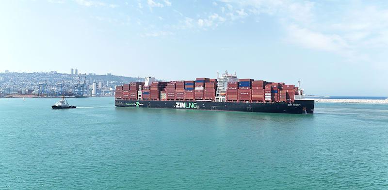 אוניית משא של צים / צילום: ליאור פטל עבור צים אוניית משא של צים / צילום: ליאור פטל עבור צים