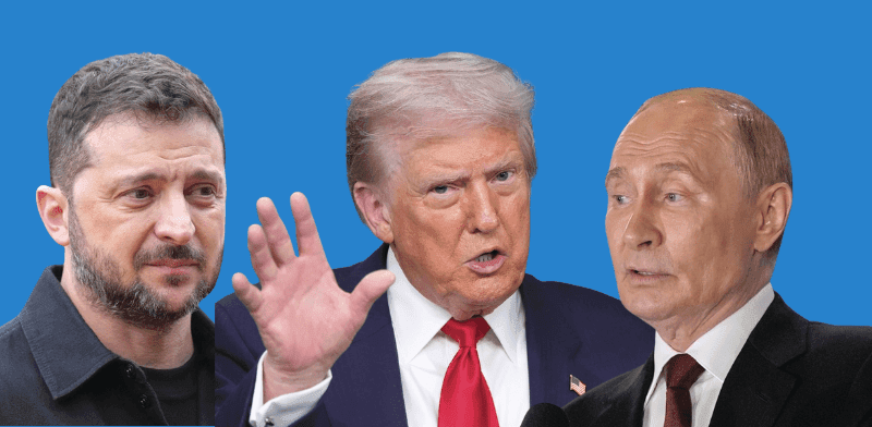 ולדימיר פוטין - נשיא רוסיה, דונלד טראמפ - נשיא ארה''ב, וולודימיר זלנסקי - נשיא אוקראינה / צילום: ap, Julia Demaree Nikhinson, Alex Brandon, Jacquelyn Martin ולדימיר פוטין - נשיא רוסיה, דונלד טראמפ - נשיא ארה''ב, וולודימיר זלנסקי - נשיא אוקראינה / צילום: ap, Julia Demaree Nikhinson, Alex Brandon, Jacquelyn Martin