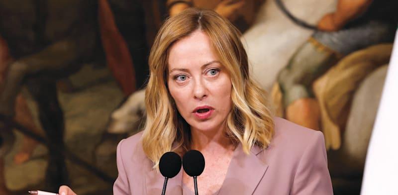 ראשת ממשלת איטליה ג'ורג'ה מלוני / צילום: Reuters, Remo Casilli ראשת ממשלת איטליה ג'ורג'ה מלוני / צילום: Reuters, Remo Casilli