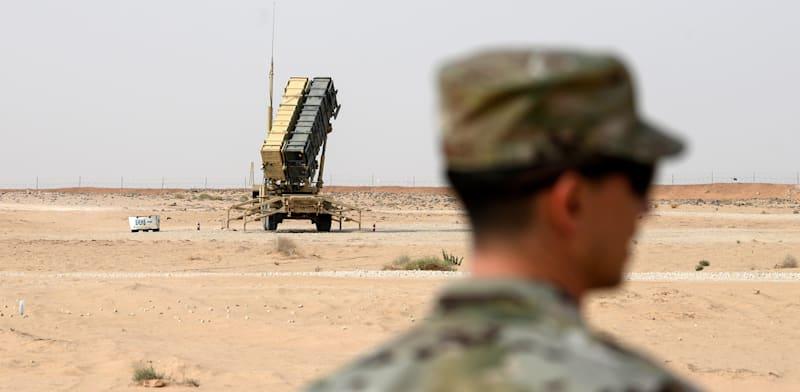 סוללות פטריוט בסעודיה, עליהן הלייזר הסיני נועד להגן / צילום: ap, Andrew Caballero-Reynolds סוללות פטריוט בסעודיה, עליהן הלייזר הסיני נועד להגן / צילום: ap, Andrew Caballero-Reynolds