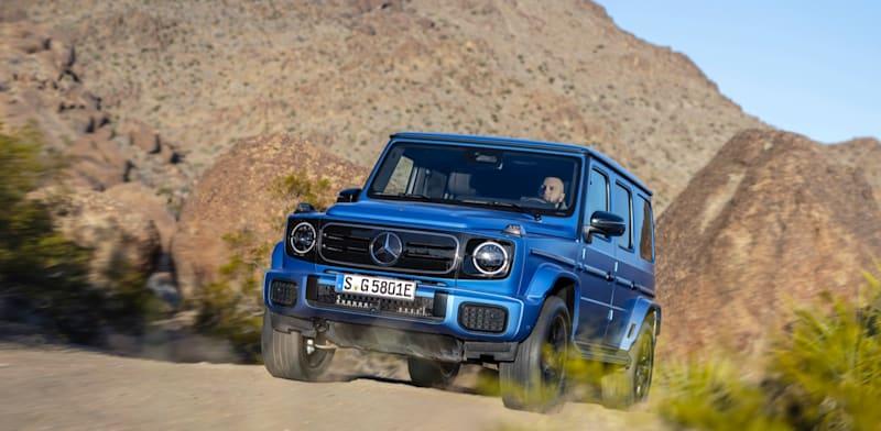 מרצדס G–580 חשמלי / צילום: יח''צ מרצדס G–580 חשמלי / צילום: יח''צ