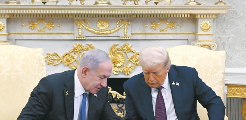 ראש הממשלה בנימין נתניהו בפגישה עם נשיא ארה''ב, דונלד טראמפ / צילום: Avi Ohayon ראש הממשלה בנימין נתניהו בפגישה עם נשיא ארה''ב, דונלד טראמפ / צילום: Avi Ohayon