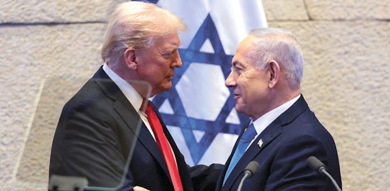 נתניהו וטראמפ בכנסת / צילום: ap, Evelyn Hockstein נתניהו וטראמפ בכנסת / צילום: ap, Evelyn Hockstein