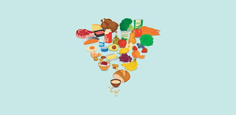 צילום: ב הפכה את פרמידת המזון / איור: Shutterstock צילום: ב הפכה את פרמידת המזון / איור: Shutterstock