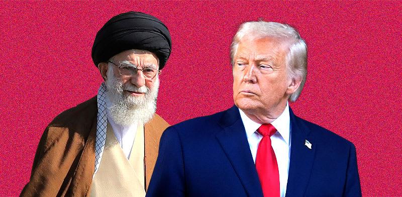 טראמפ וחמינאי / צילום: ap, Alex Brandon, khamenei.ir טראמפ וחמינאי / צילום: ap, Alex Brandon, khamenei.ir