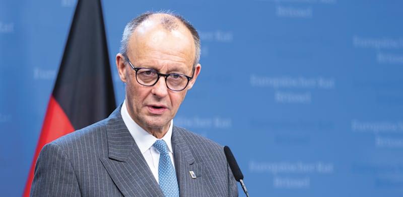 פרידריך מרץ, קנצלר גרמניה / צילום: Reuters, Nicolas Economou פרידריך מרץ, קנצלר גרמניה / צילום: Reuters, Nicolas Economou