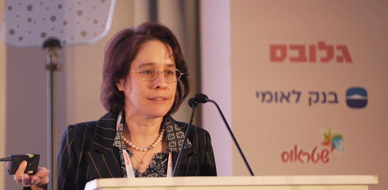 אלונה בר און, מו''ל גלובס, בכנס שמים את הצפון במרכז / צילום: כדיה לוי אלונה בר און, מו''ל גלובס, בכנס שמים את הצפון במרכז / צילום: כדיה לוי