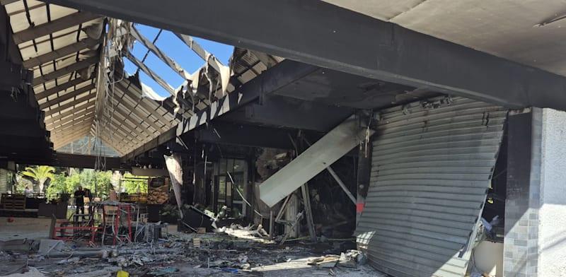 עסקים שנפגעו בעקבות הנפילה בקרית אונו / צילום: פרטי עסקים שנפגעו בעקבות הנפילה בקרית אונו / צילום: פרטי