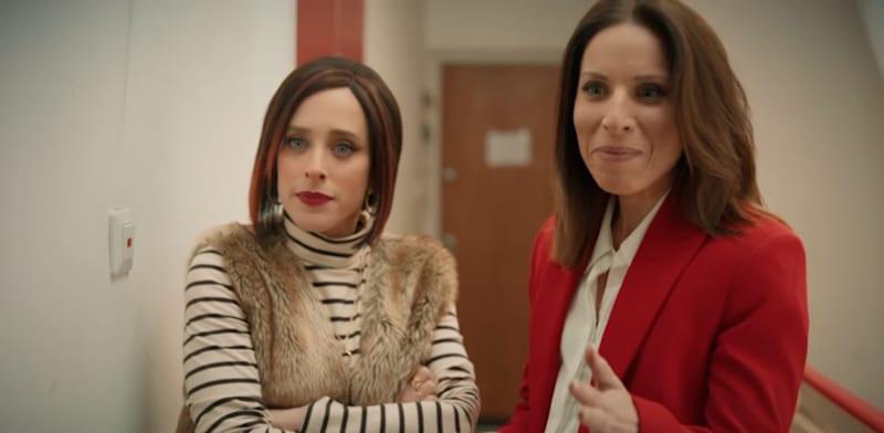 הילה קורח וליאת הר לב בקמפיין בנק הפועלים / צילום: צילום מסך הילה קורח וליאת הר לב בקמפיין בנק הפועלים / צילום: צילום מסך