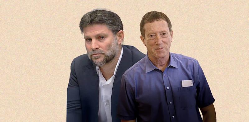 אבי שמחון, בצלאל סמוטריץ' / צילום: שלומי יוסף, נועם מושקוביץ'-לע''מ אבי שמחון, בצלאל סמוטריץ' / צילום: שלומי יוסף, נועם מושקוביץ'-לע''מ